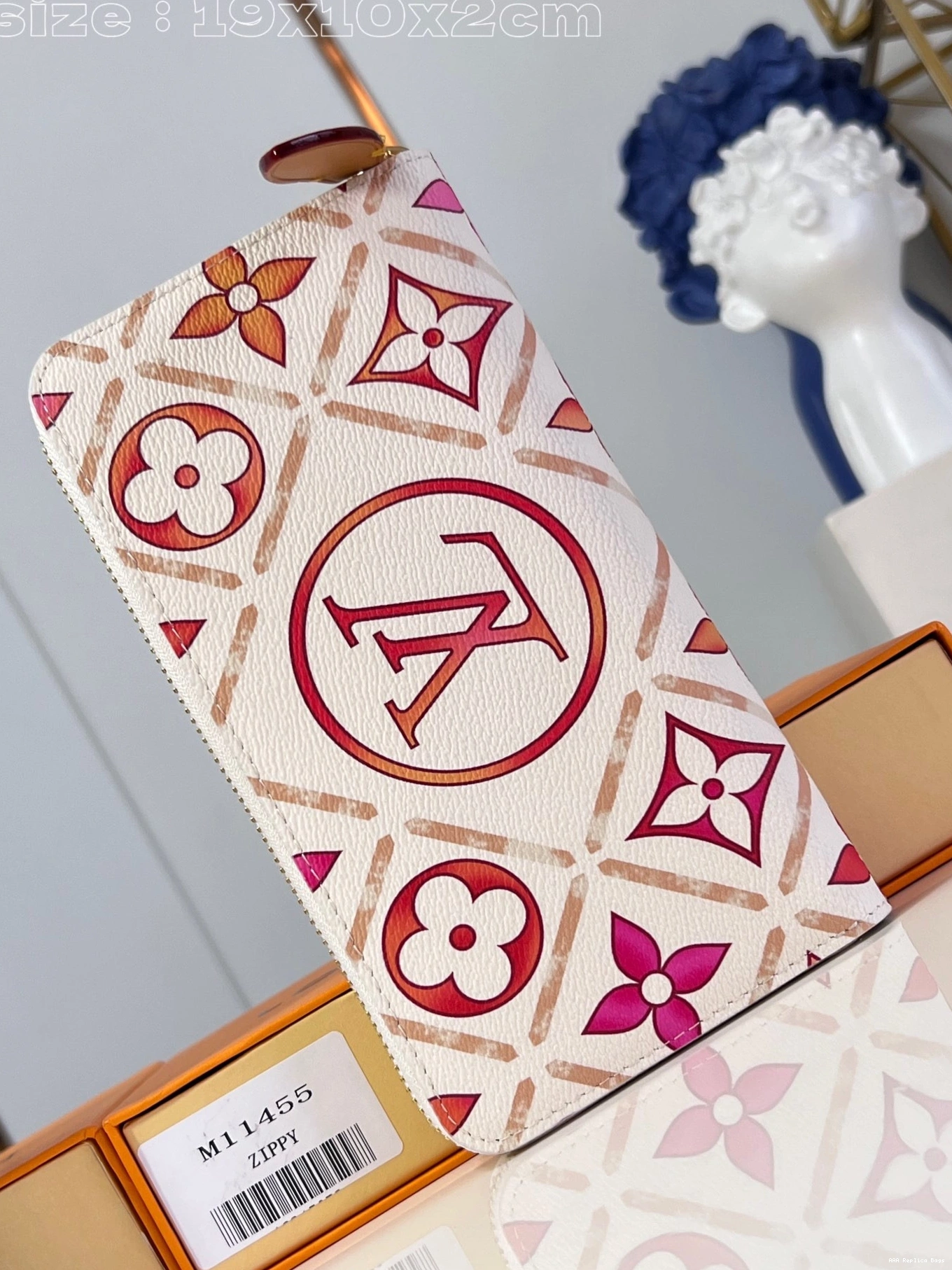 Aaa replica ru ZIPPY WALLET-10*20*2 LOUIS VUITTON cm 0805